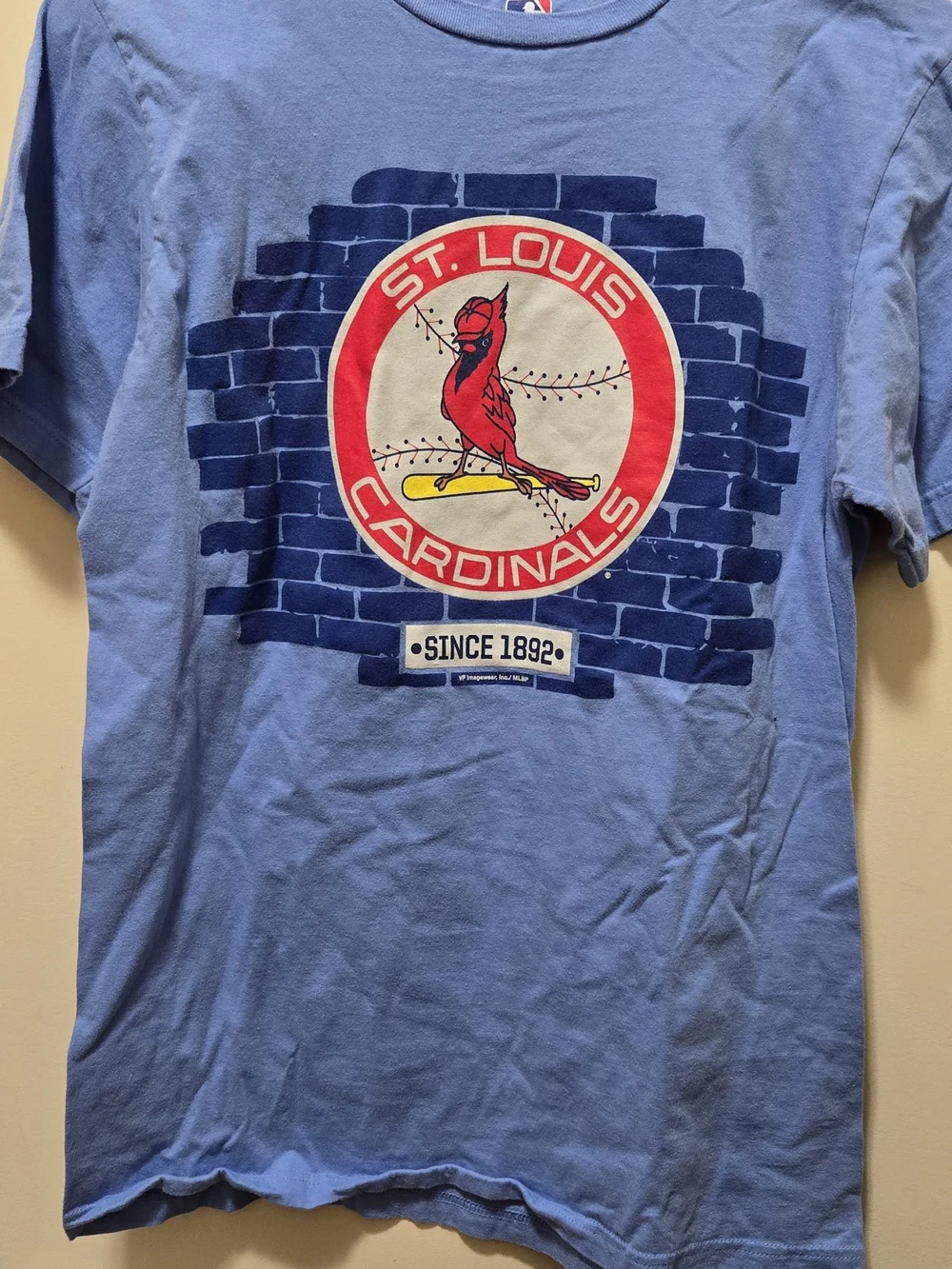 St. Louis Cardinals Light Blue Graphic Tee - Picture 1 of 3